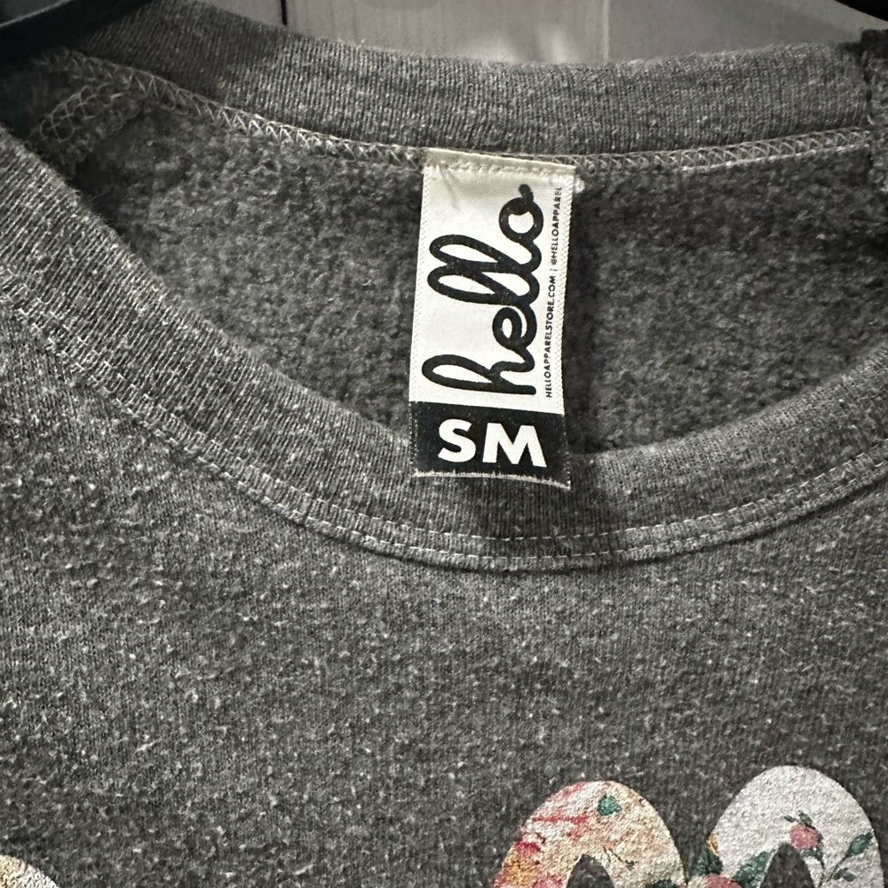 Hello pullover sweatshirt - Picture 2 of 4
